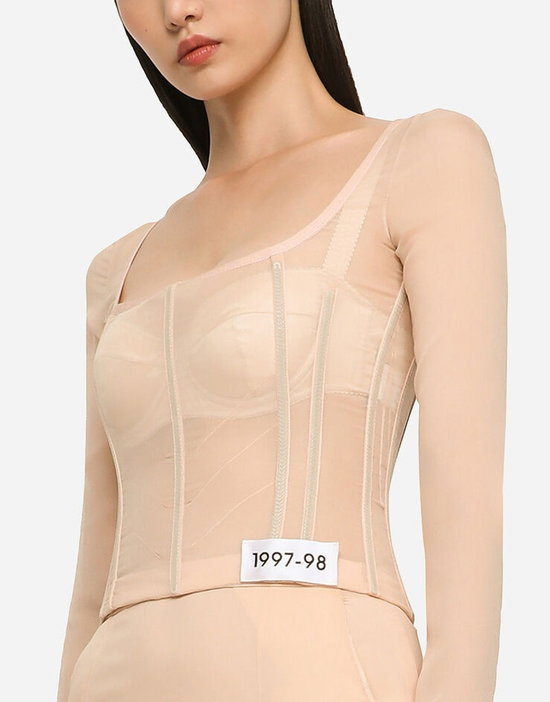 Georgette top with corset detailing 5