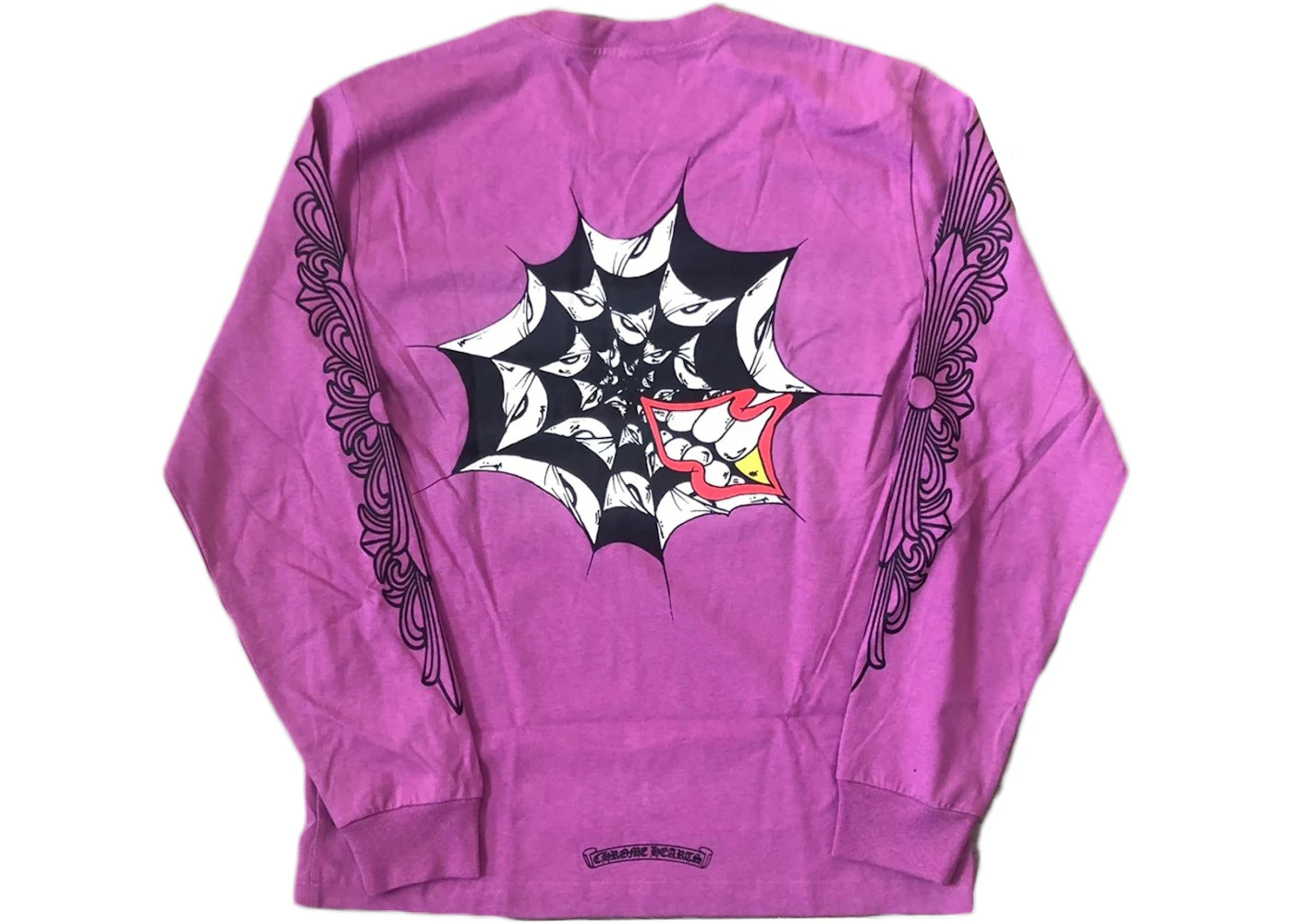 Chrome Hearts Chrome Hearts Matty Boy Spider Web L/S T-shirt