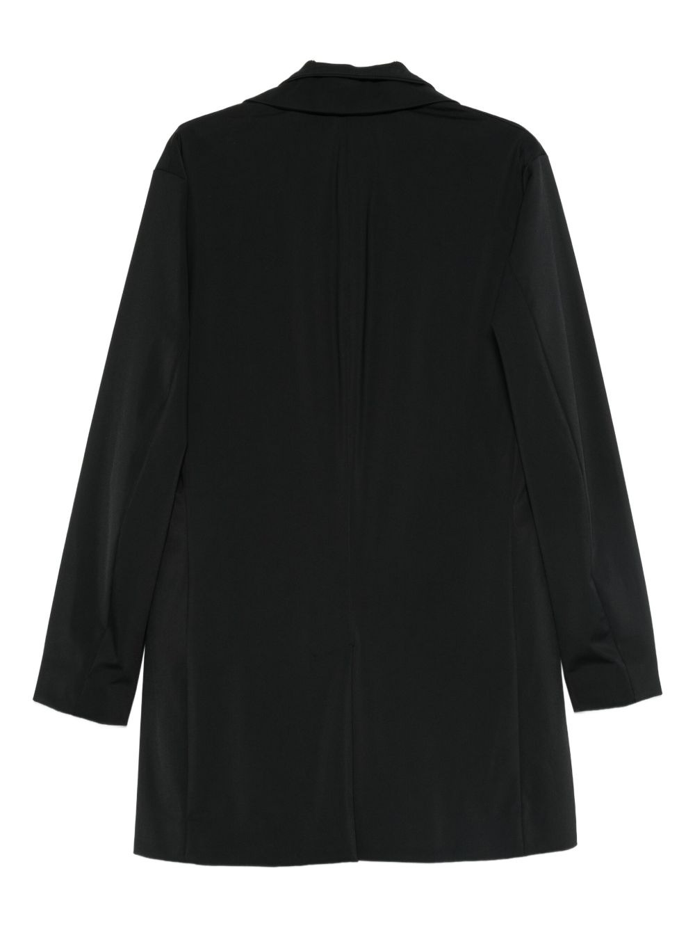 three-button notched-lapels coat - 2