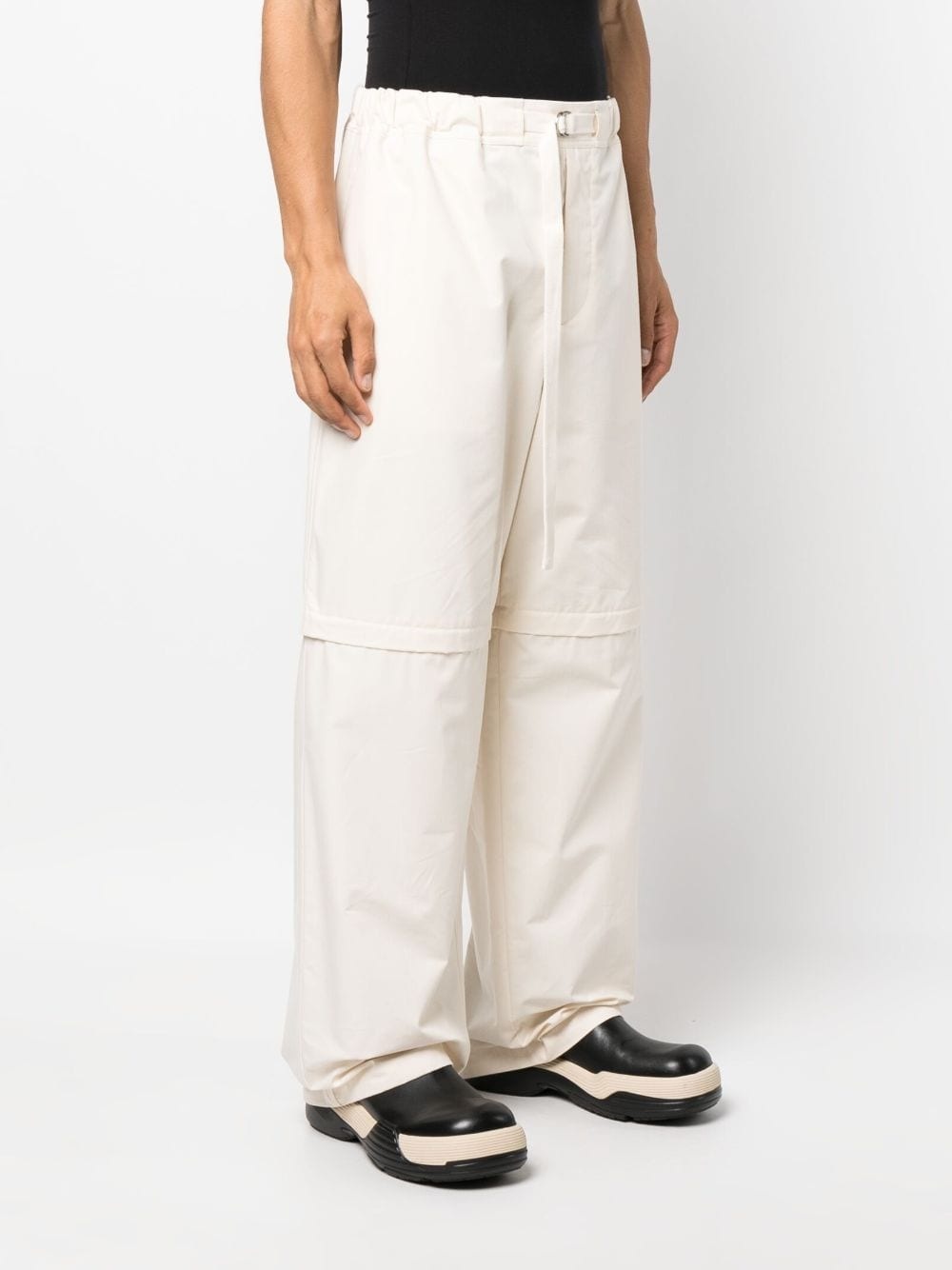 detachable-legs cotton trousers - 3