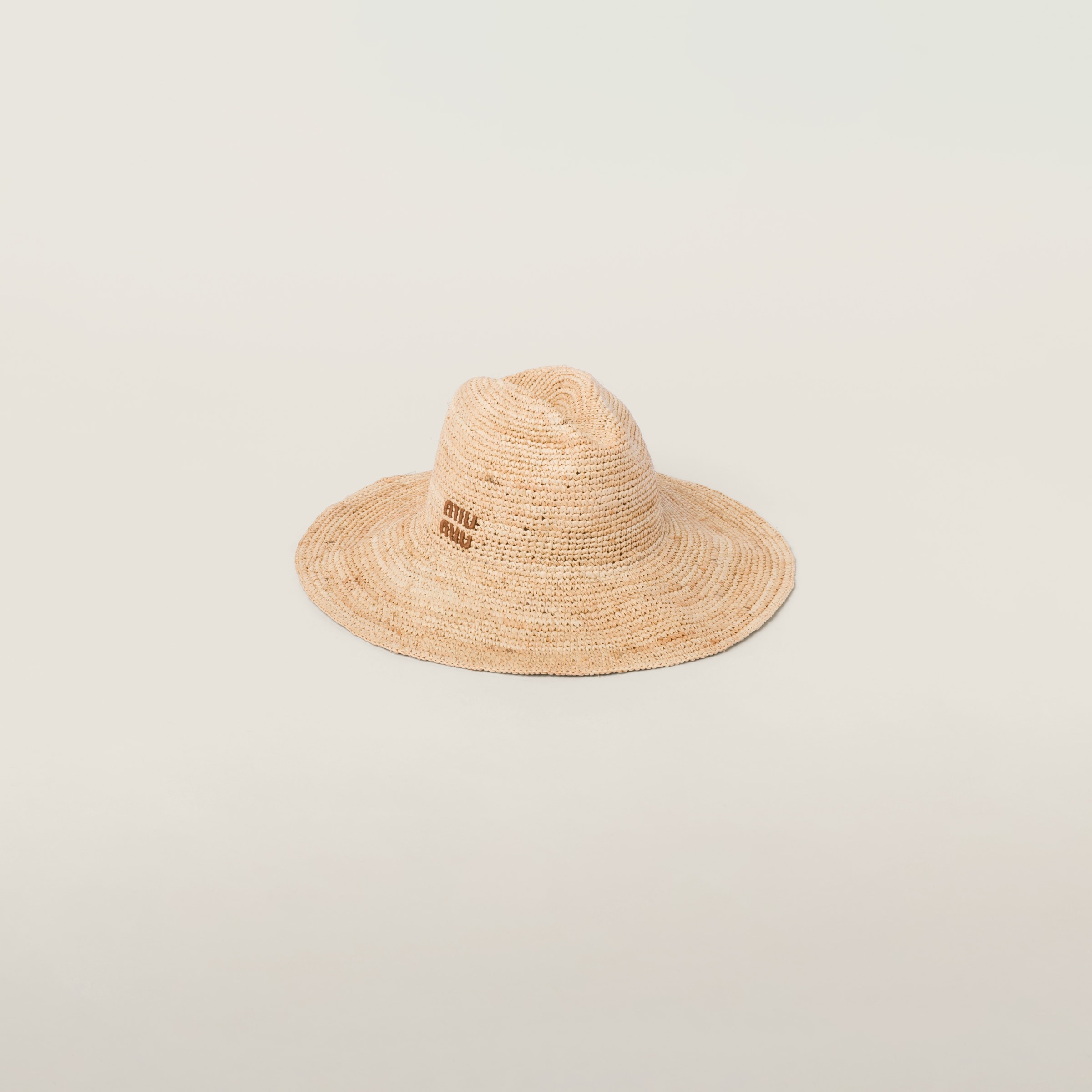 Woven fabric hat - 1