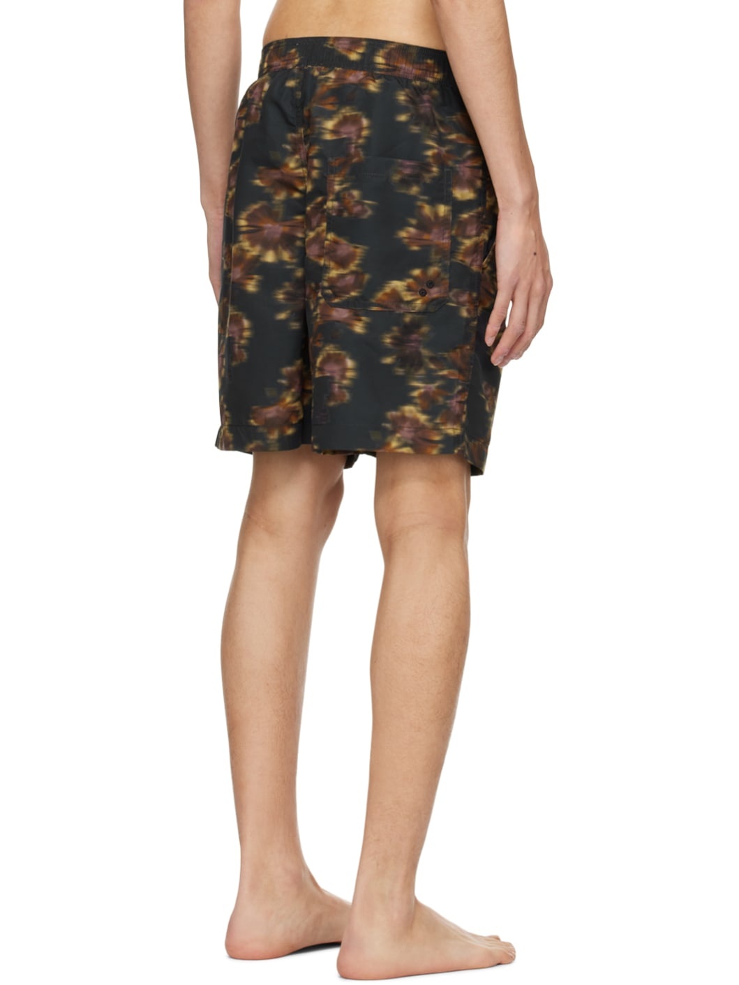 Black Hydra Swim Shorts - 3