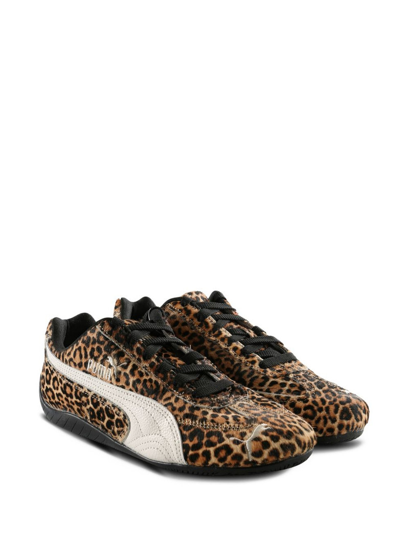 PUMA leopard-print sneakers outlook