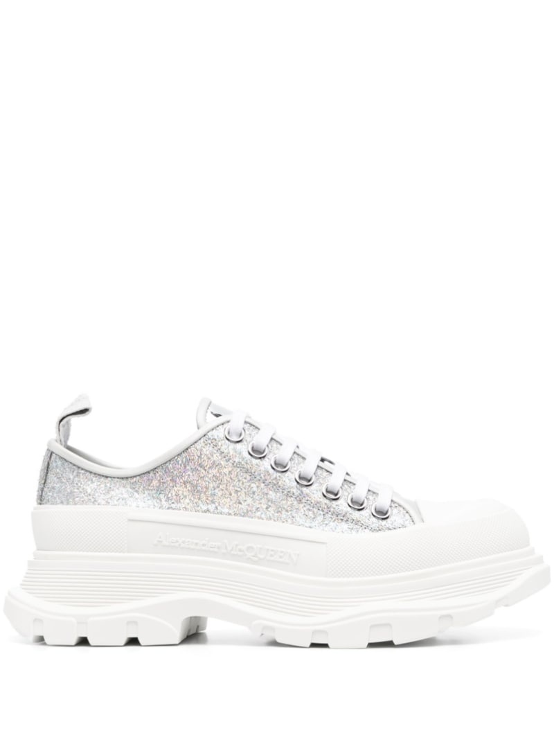 Tread Slick glitter low-top sneakers - 1