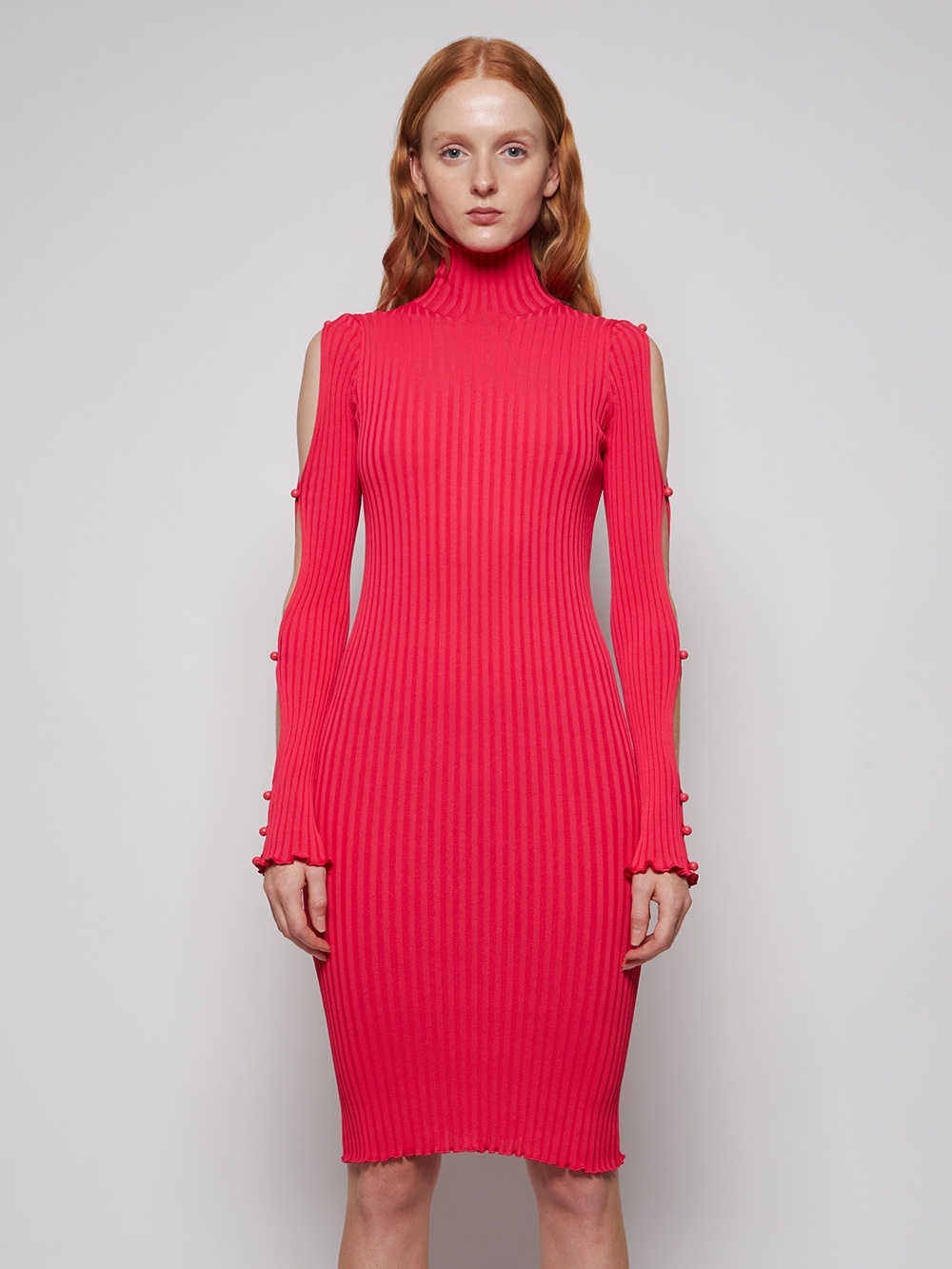 Lightweight Rib Knit Dancer Dress Lollipop - 3