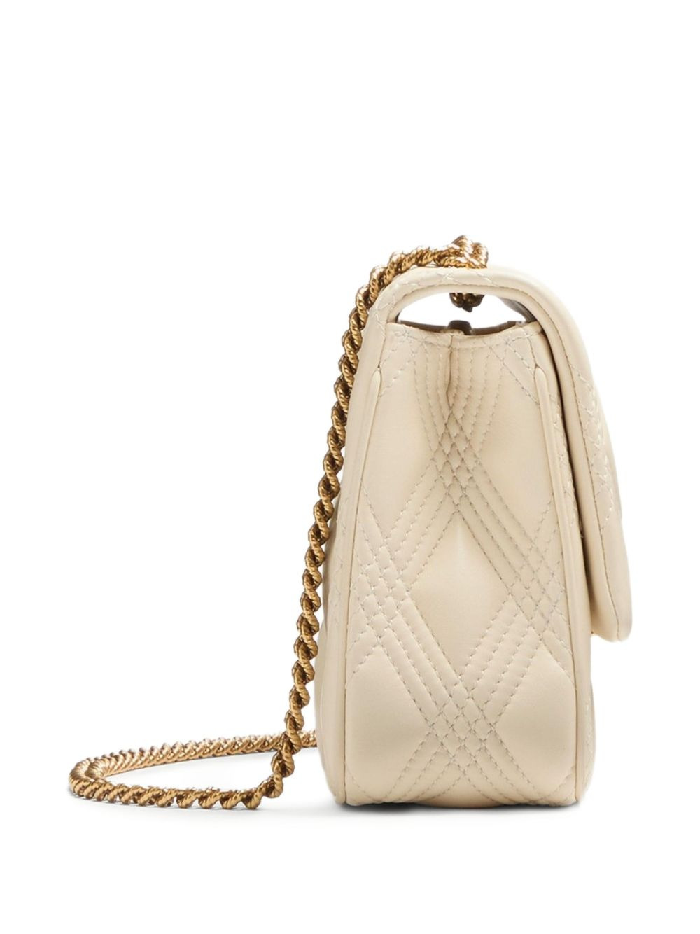 quilted leather shoulder bag - 6