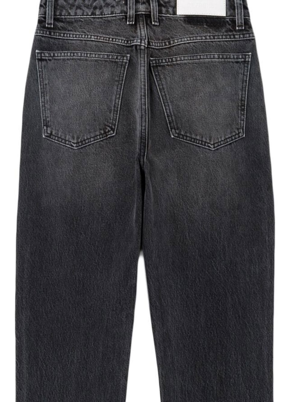 70s high-waisted straight-leg jeans - 5