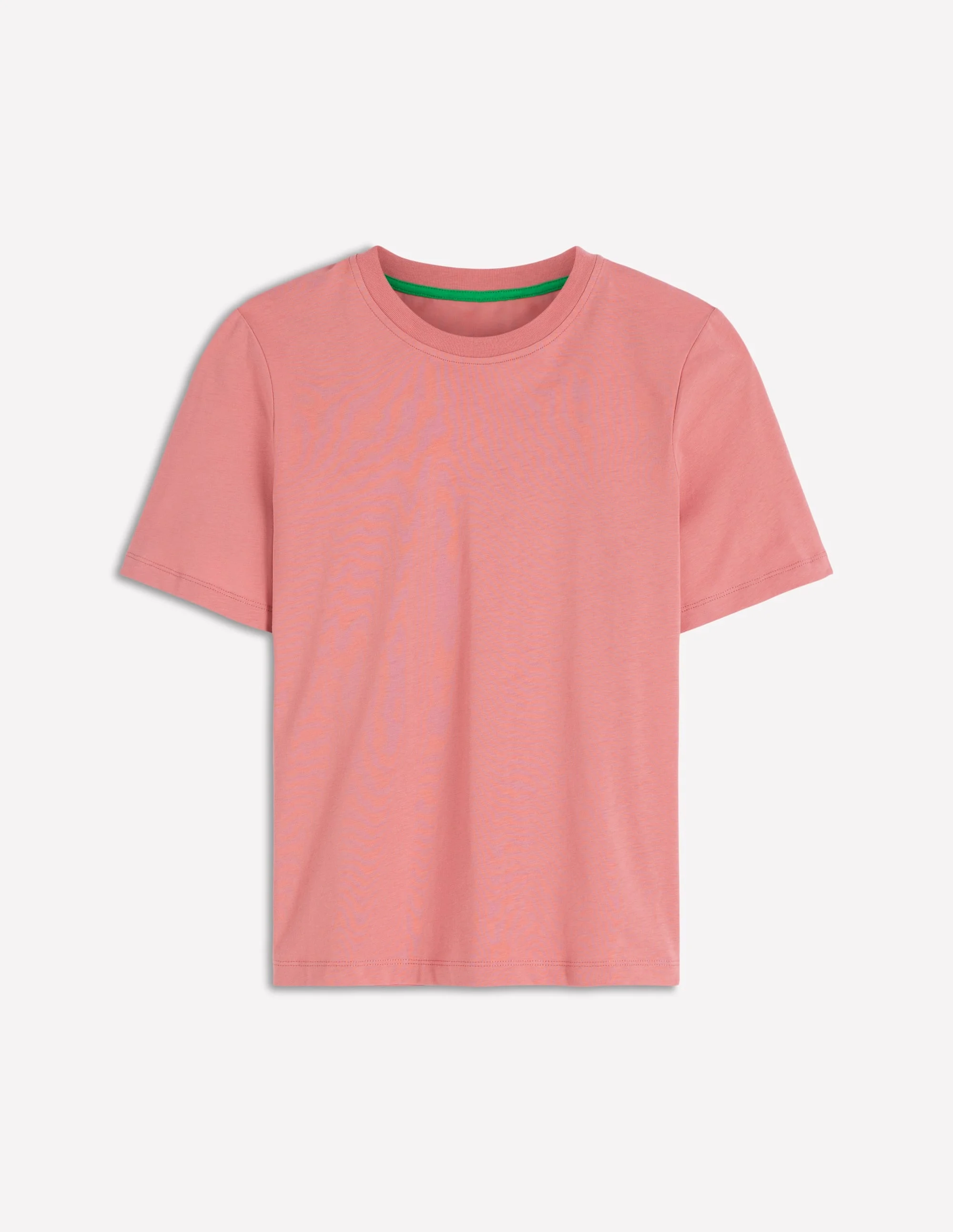 Ren Cotton Crew Neck T-shirt-Vintage Rose - 1