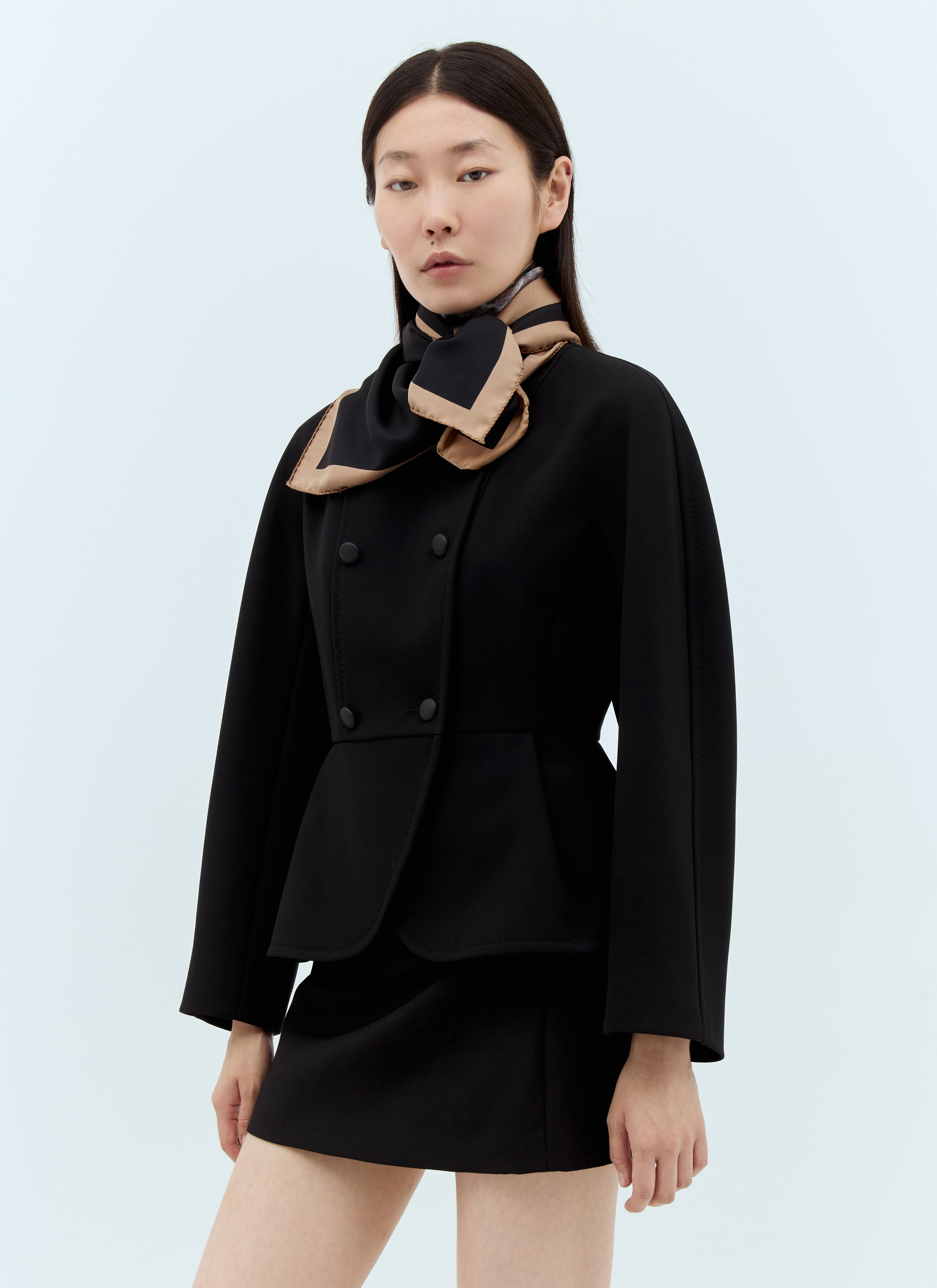 Printed Silk Scarf - 3