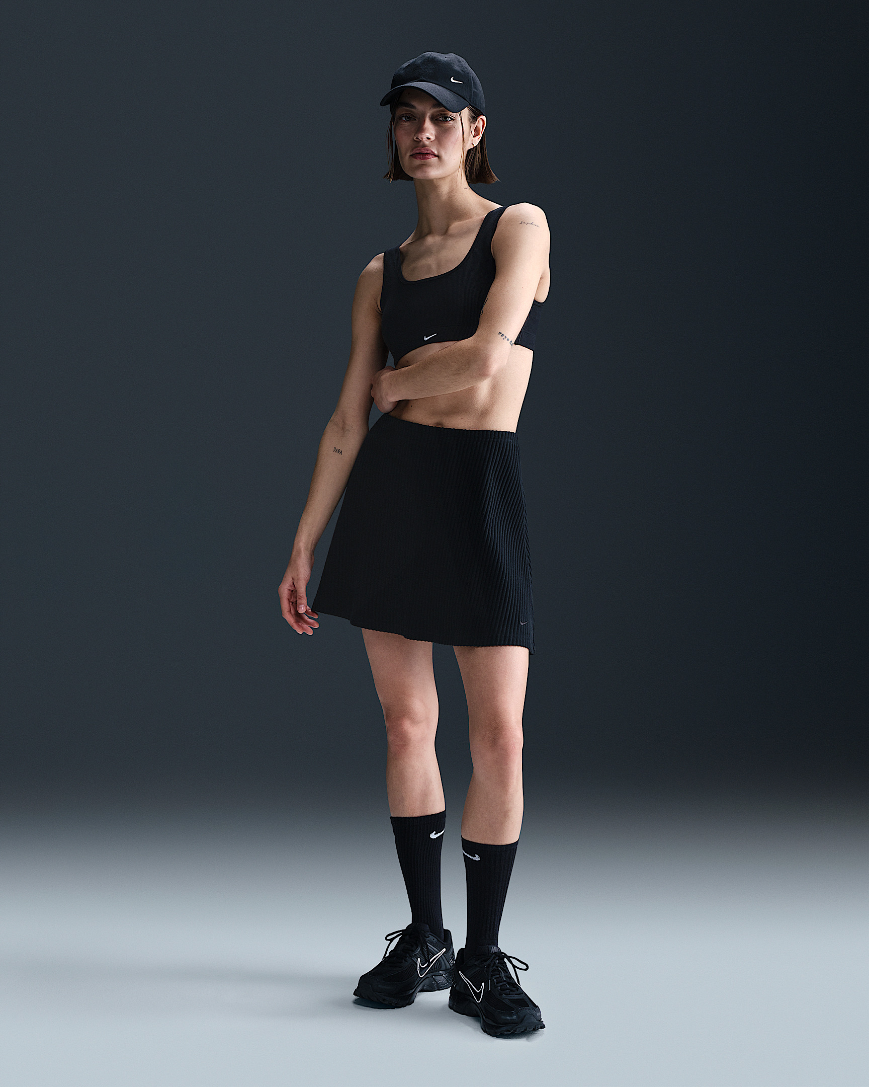 Nike Sportswear Chill Knit Women's Ribbed Mini Skirt - 1