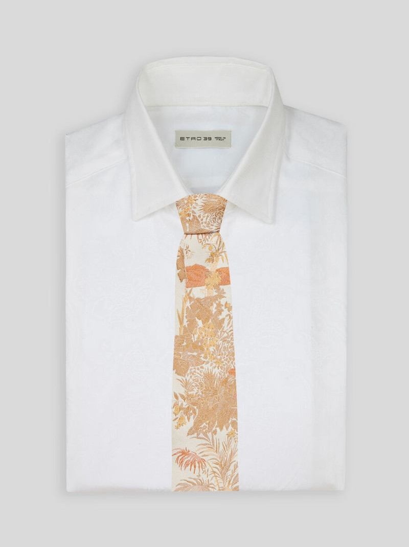 Etro PATTERNED SILK TIE outlook