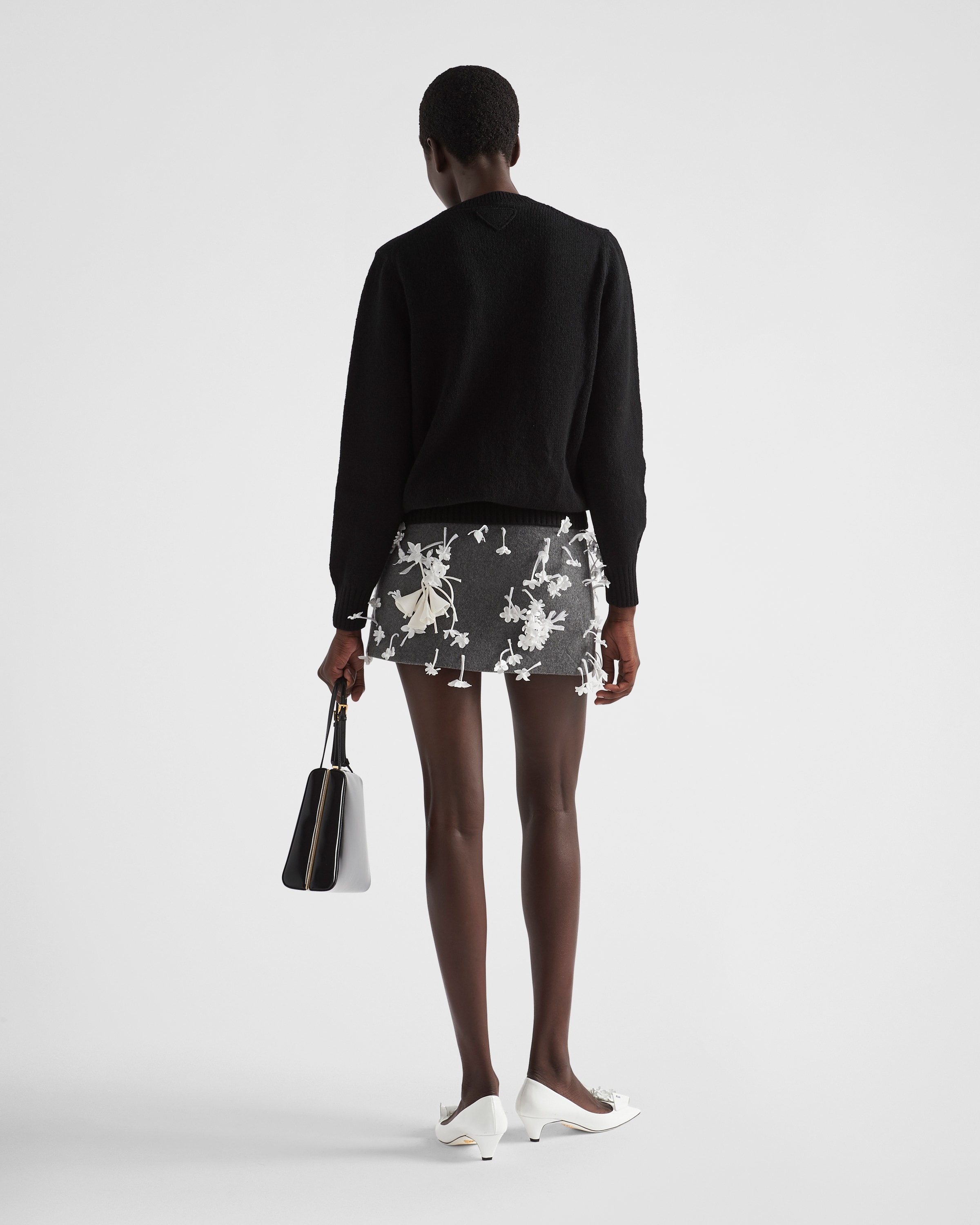 Wool and cashmere crew-neck sweater - 5
