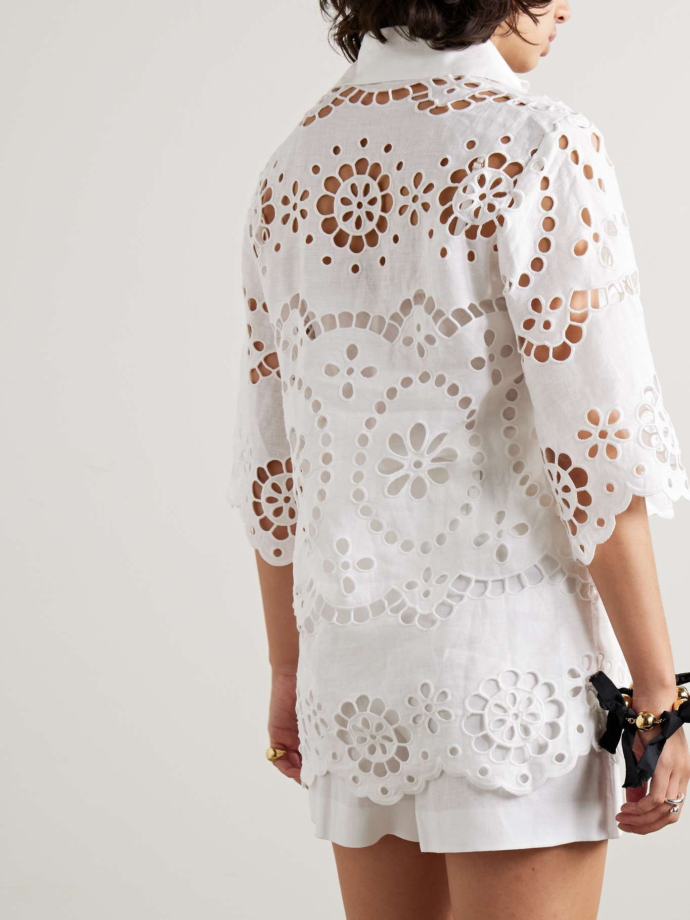 【送料&関税込】Zimmermann Lexi Embroidered Tunic Zimmermann LEXI EMBROIDERED TUNIC | REVERSIBLE