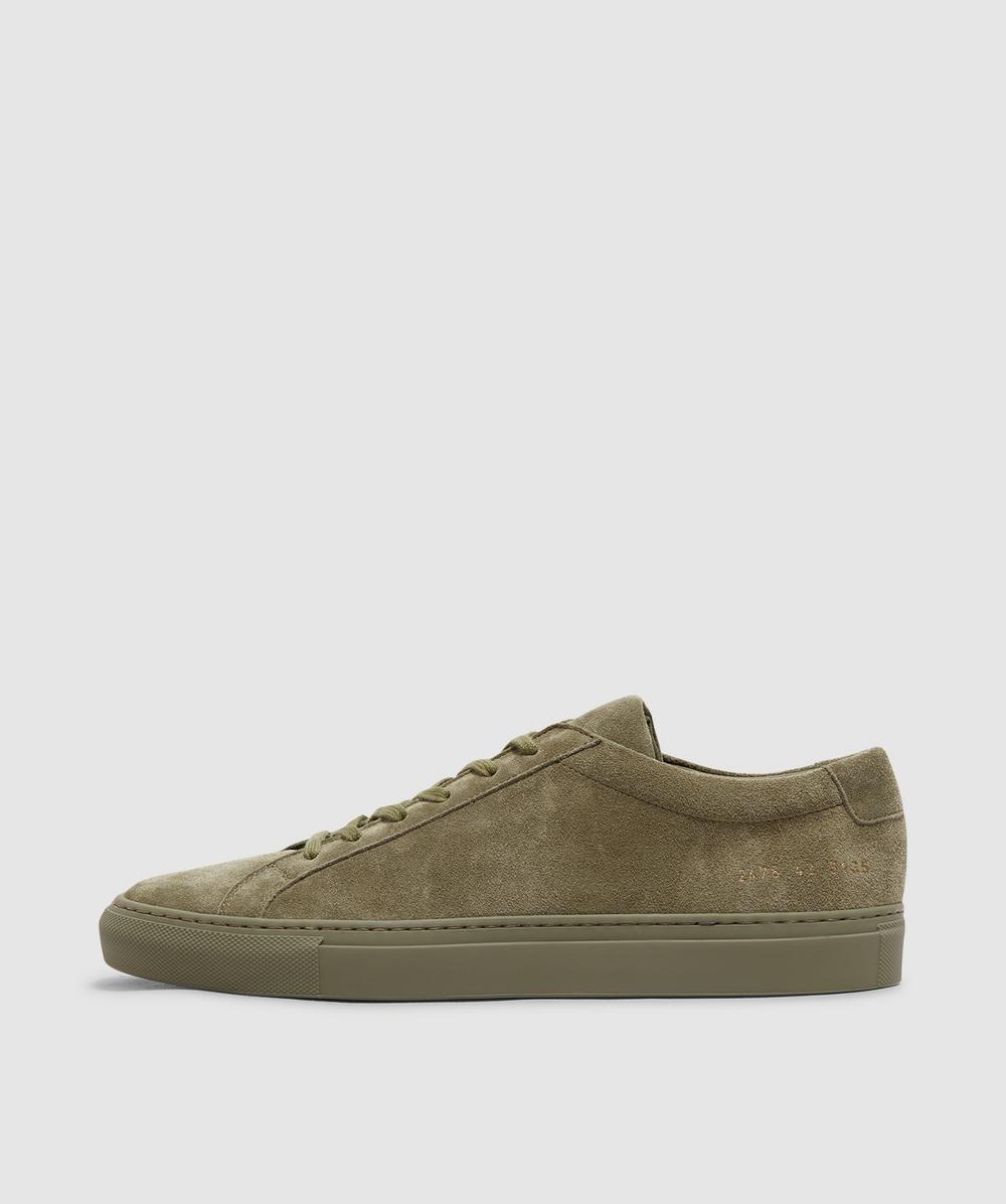 Achilles low suede sneaker - 1