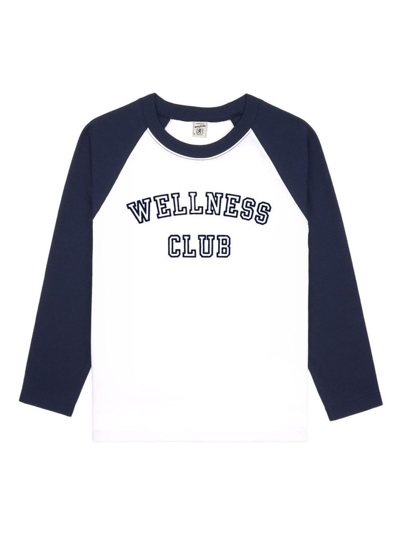 Wellness Club three-quarter-sleeve top 1