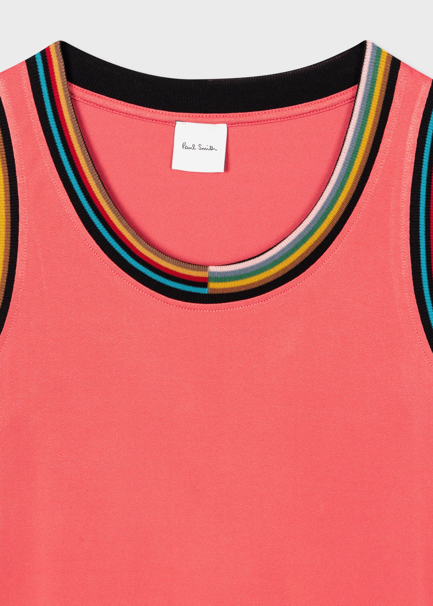 Coral 'Signature Stripe' Vest Top - 2
