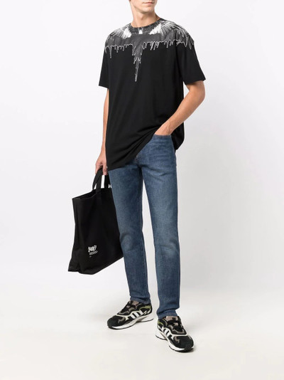 Marcelo Burlon County Of Milan wings-print T-shirt outlook