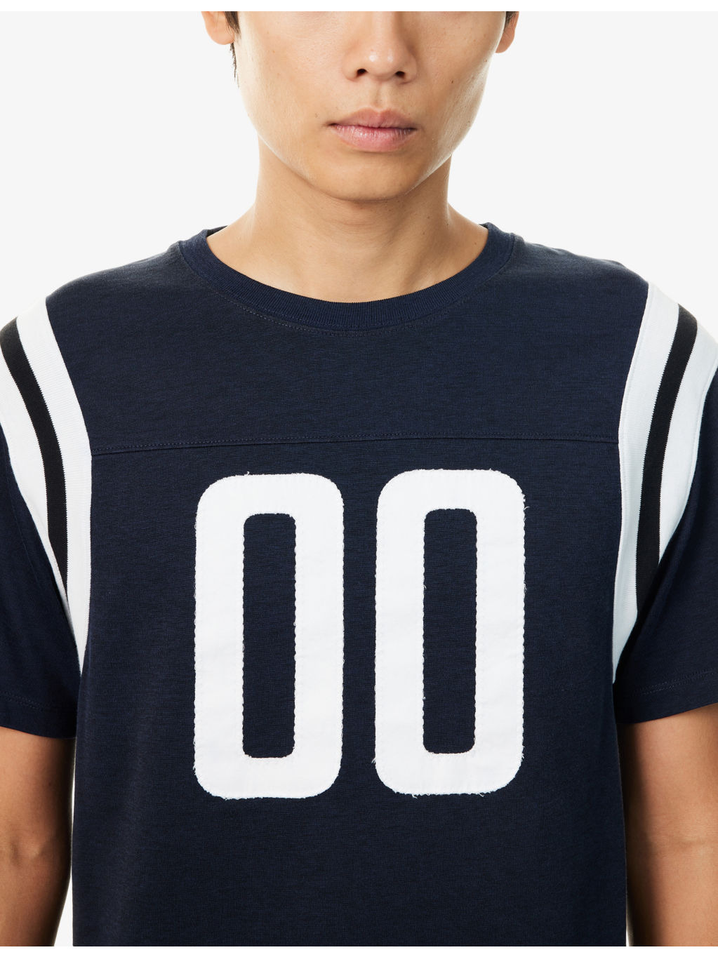 Patch Regular-Fit Cotton-Blend T-Shirt - 5