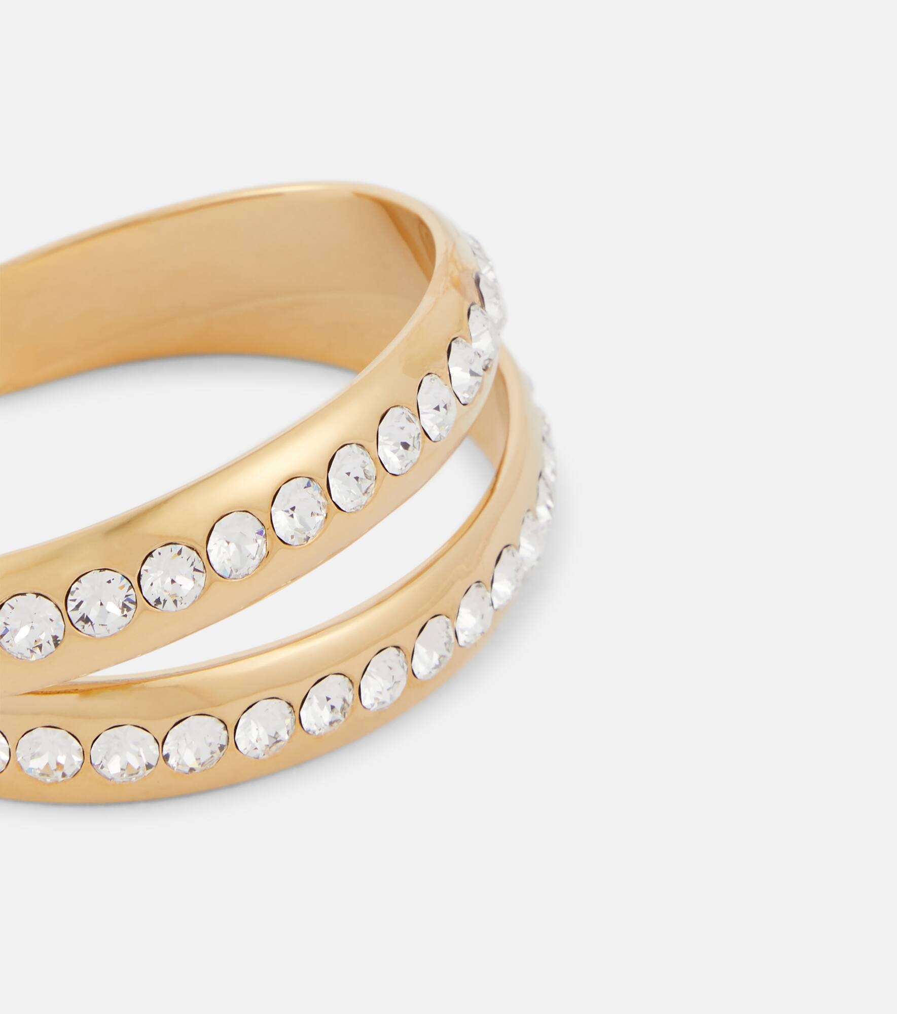 Jahleel crystal-embellished bangle - 4