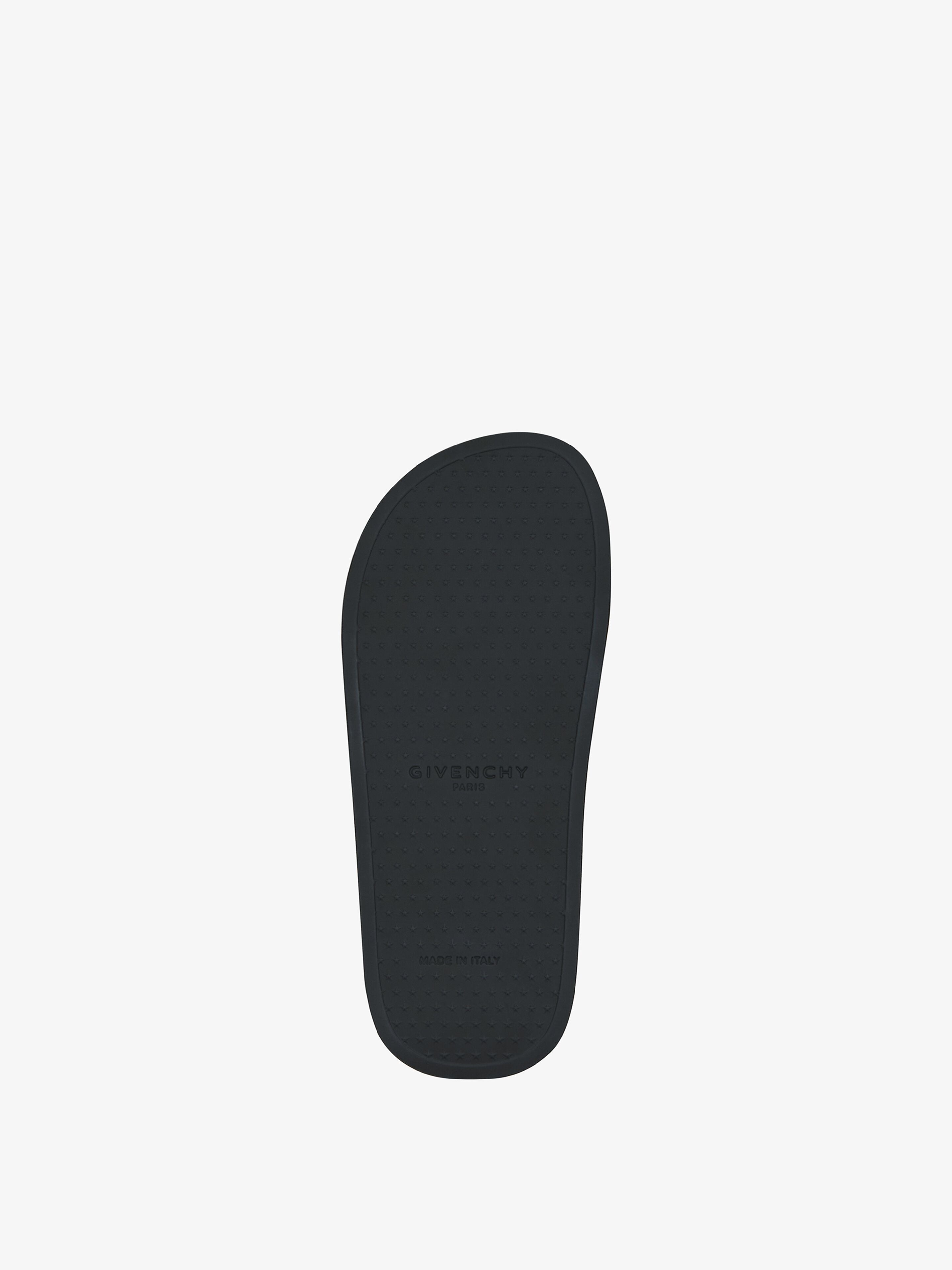 SLIDE FLAT SANDALS IN RAFFIA - 5