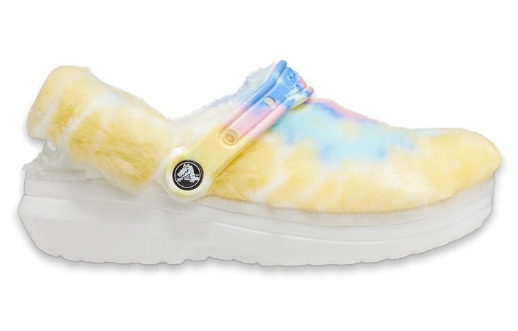 (WMNS) Crocs Shoe Classic Shoe Multi-Color White 207303-94S - 3