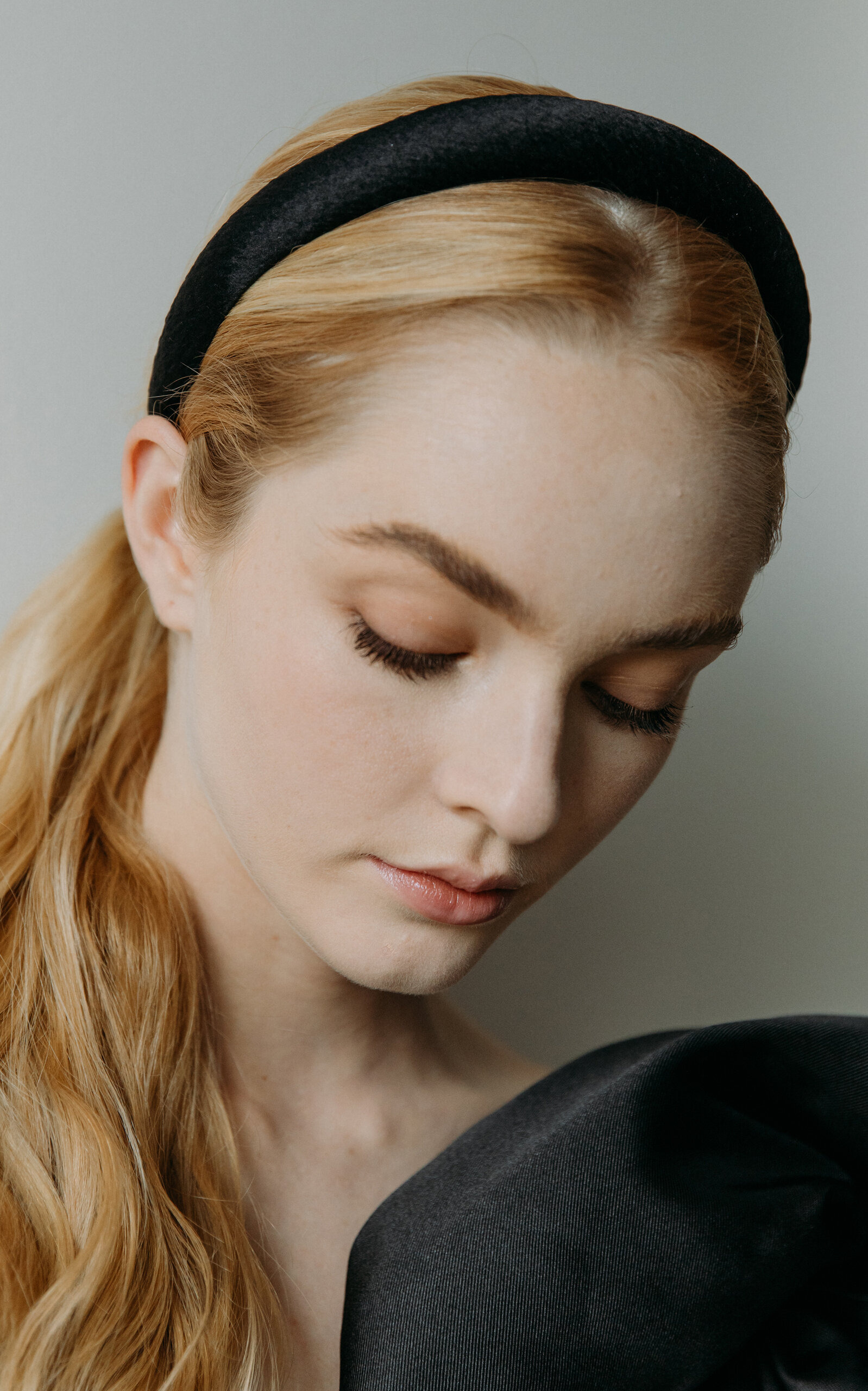 Tori Silk Headband black - 5