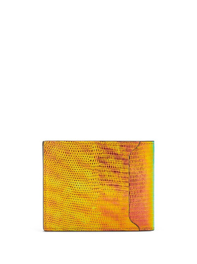 Giuseppe Zanotti iridescent billfold wallet  outlook