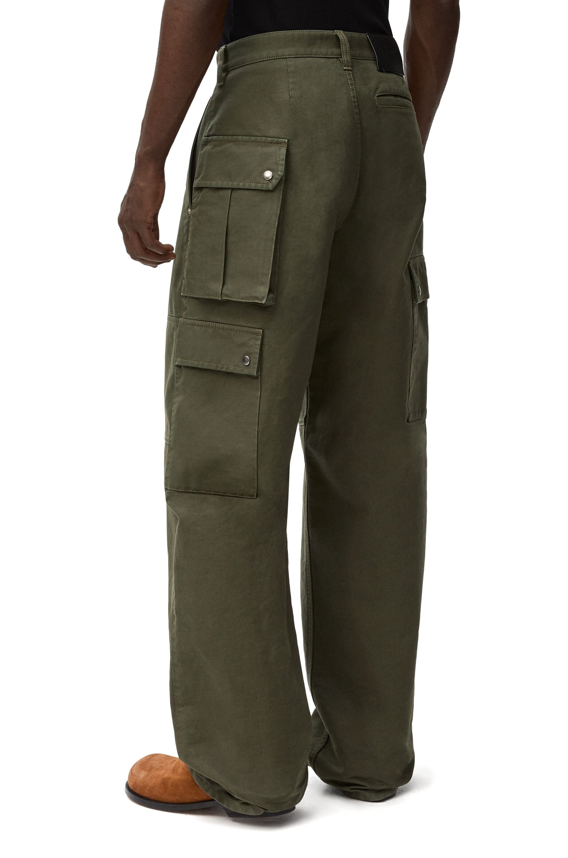 Cargo trousers in cotton - 4