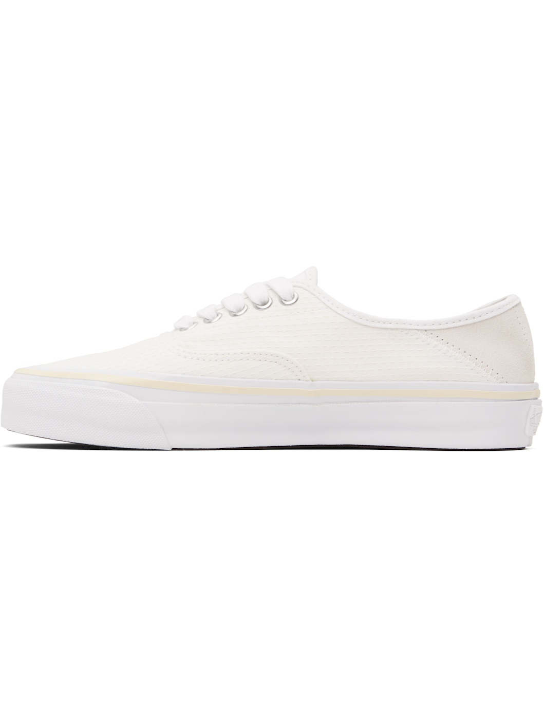 White LX Authentic 44 Kickdown Sneakers - 3