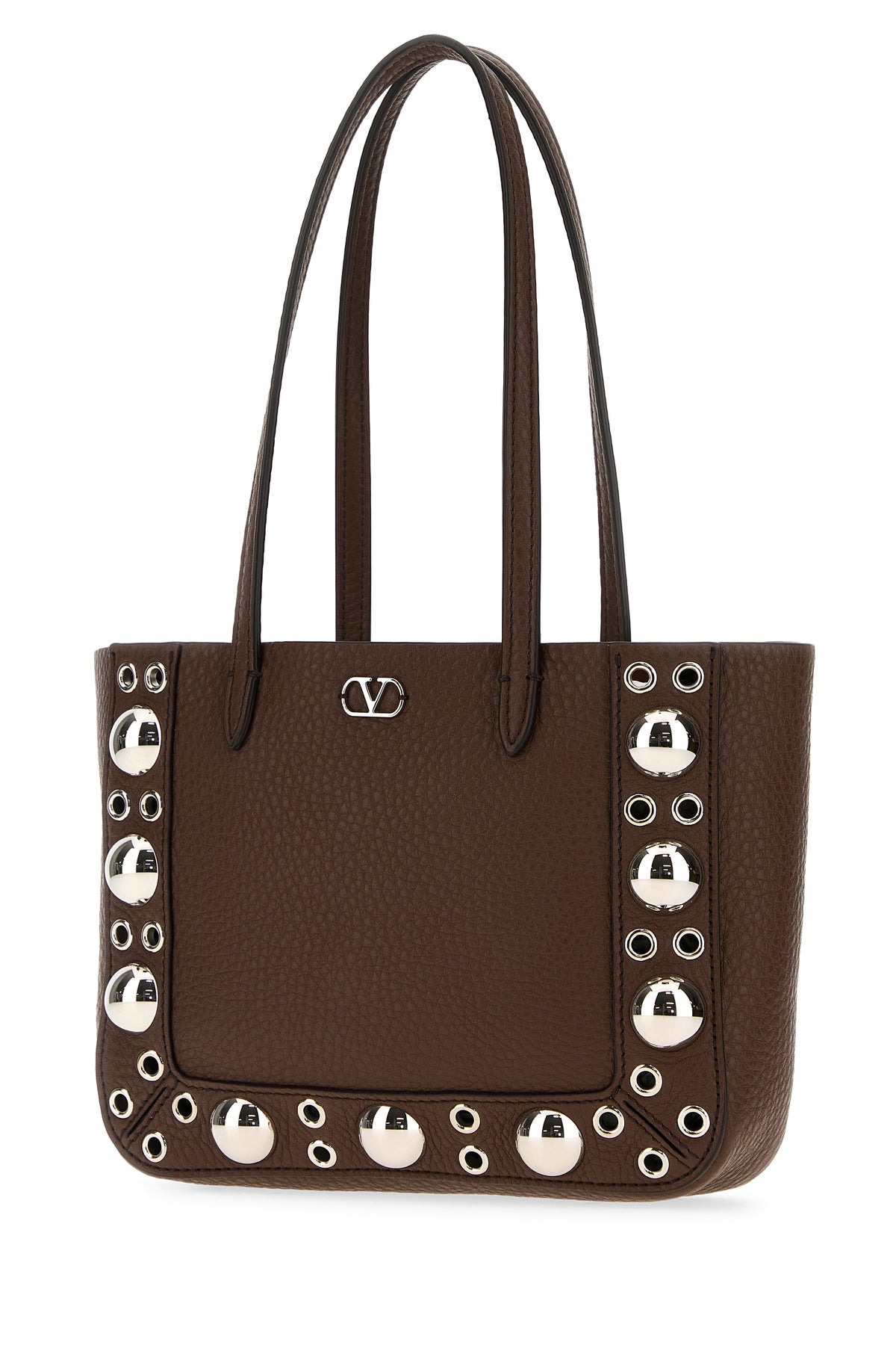 Brown leather Nellcôte handbag - 2
