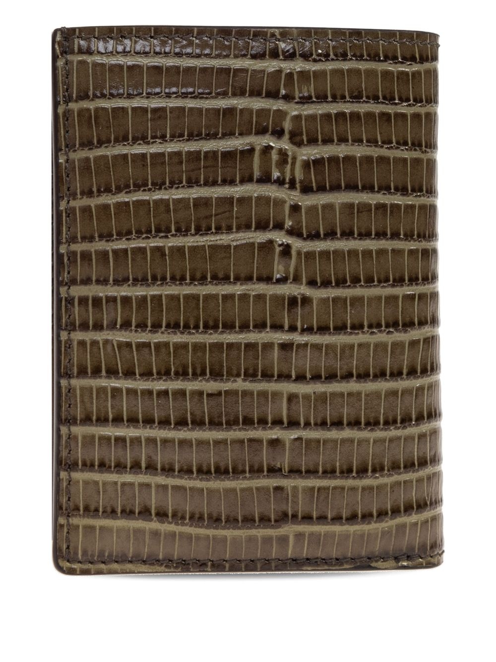 embossed leather wallet - 2