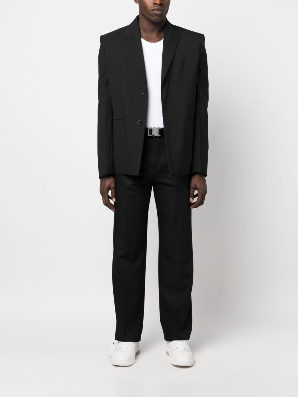 straight-leg tailored trousers - 2