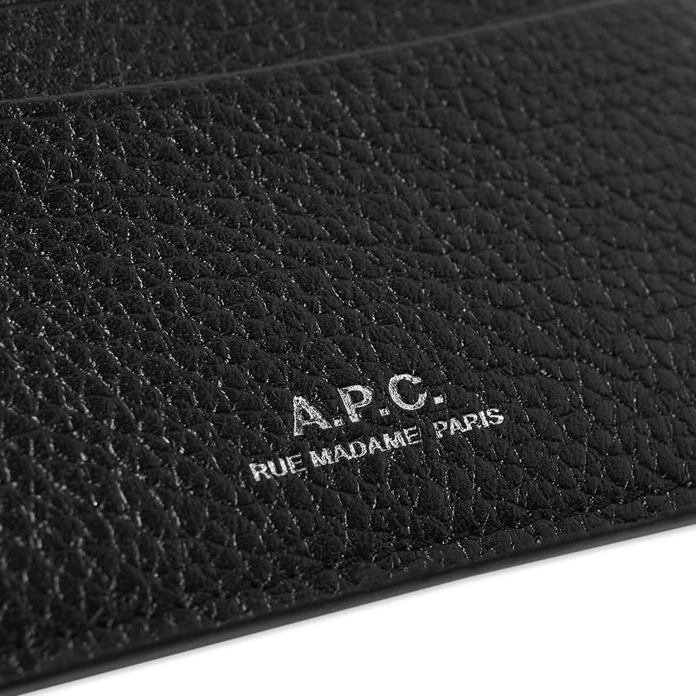 A.P.C. Andre Grain Card Holder - 3