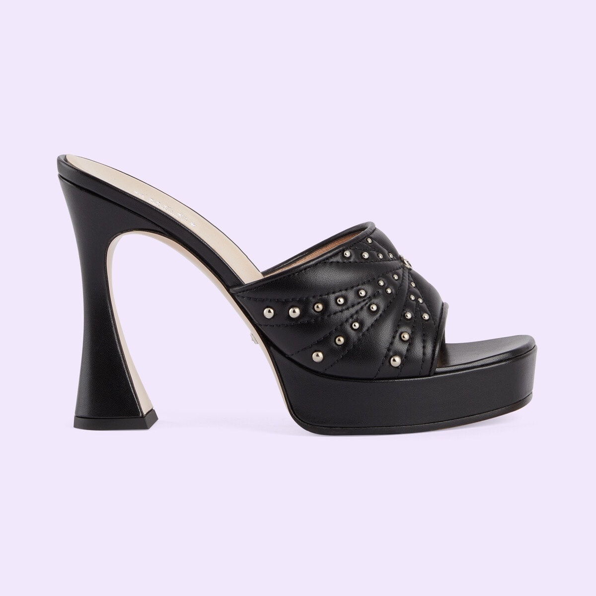 Women's heeled slide sandal - 1
