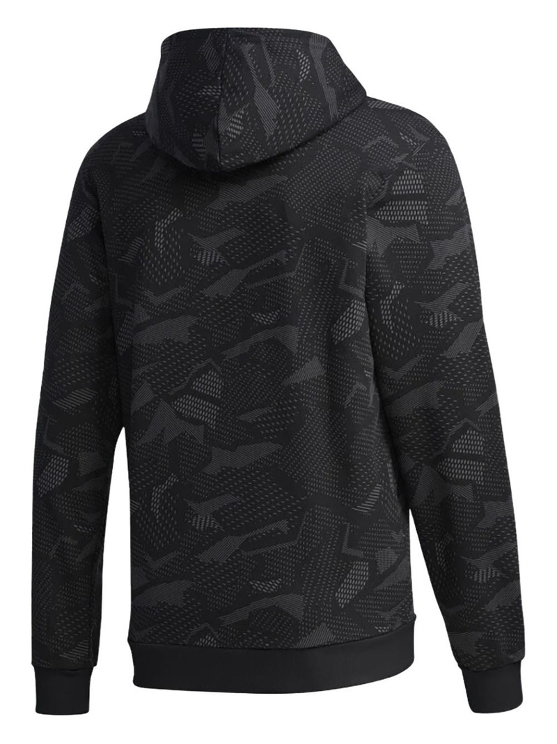 adidas logo-print hoodie outlook