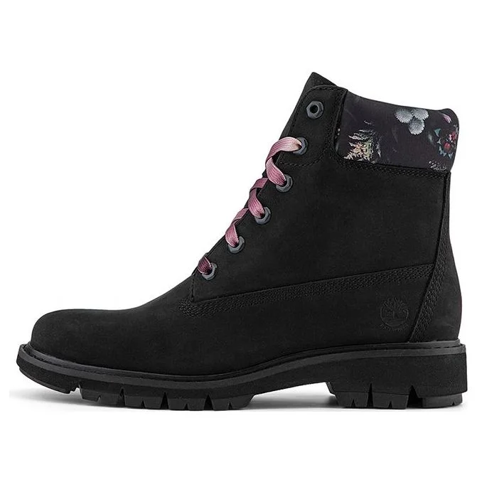(WMNS) Timberland Lucia Way 6 Inch Charm Waterproof Boot 'Black Nubuck' A2HWZW - 1