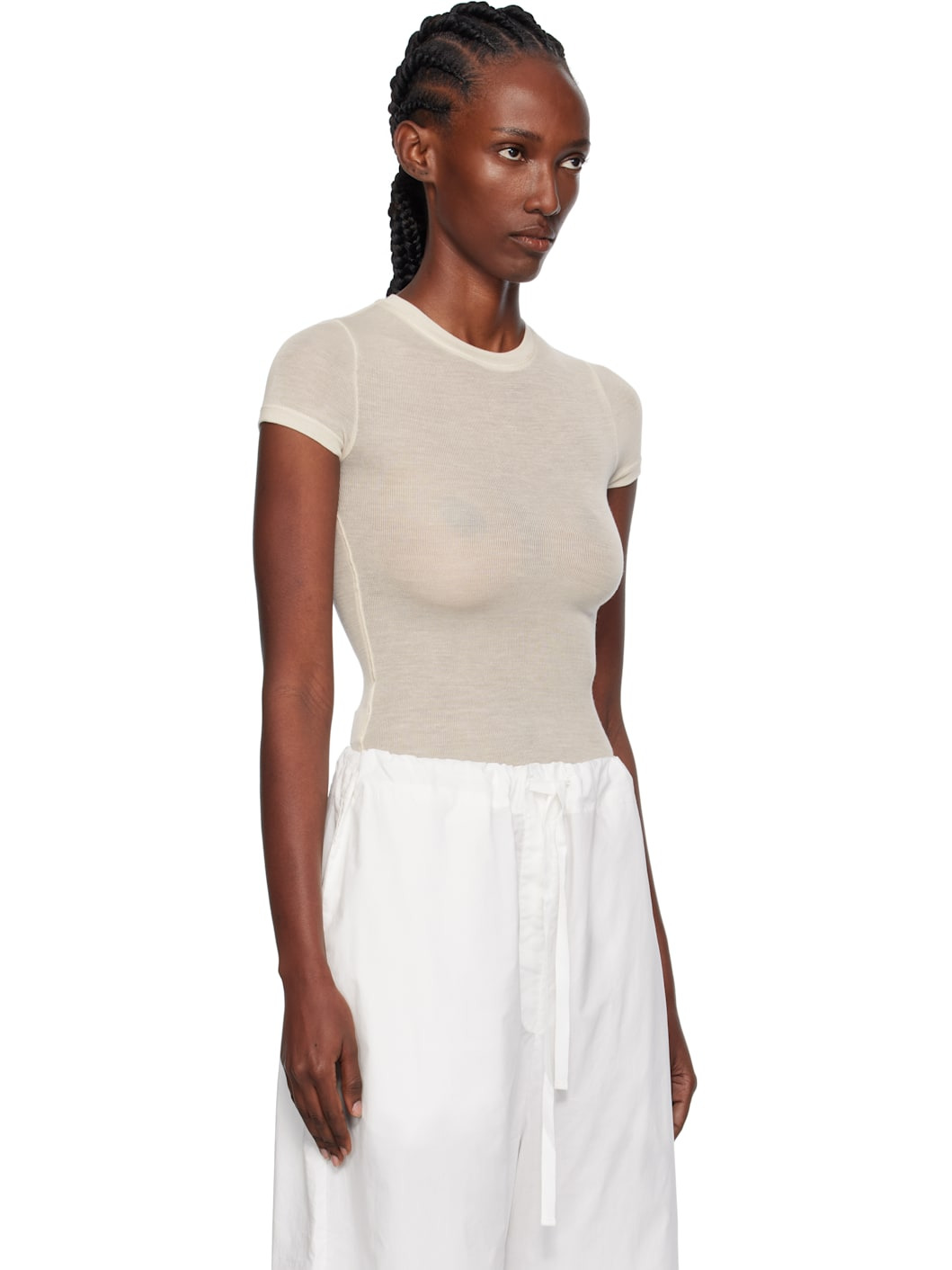 Off-White Elemental Sheer Baby T-shirt - 2