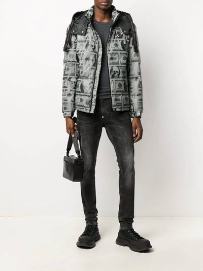 PHILIPP PLEIN Dollar padded jacket outlook