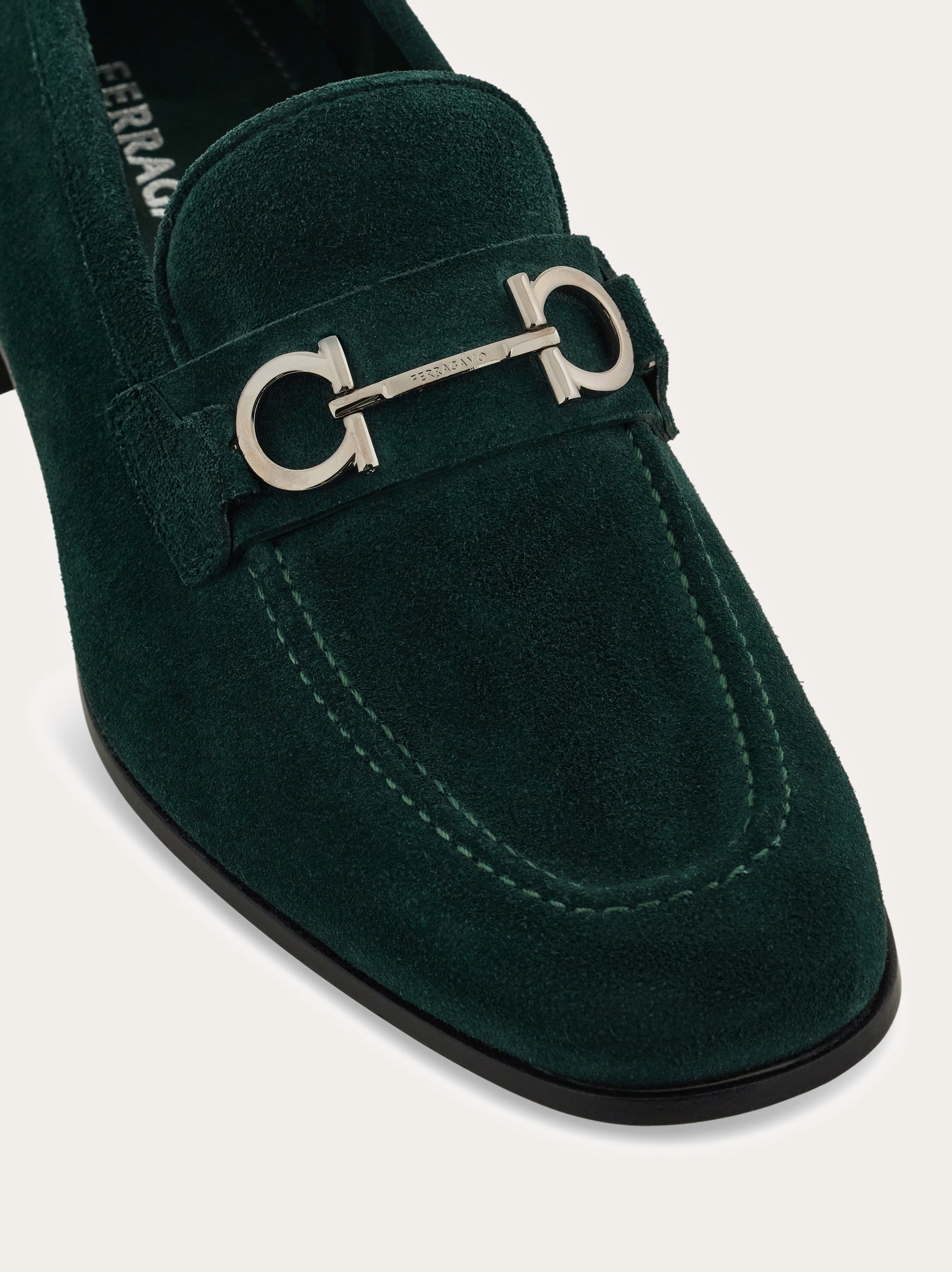 Gancini buckle loafer - 7