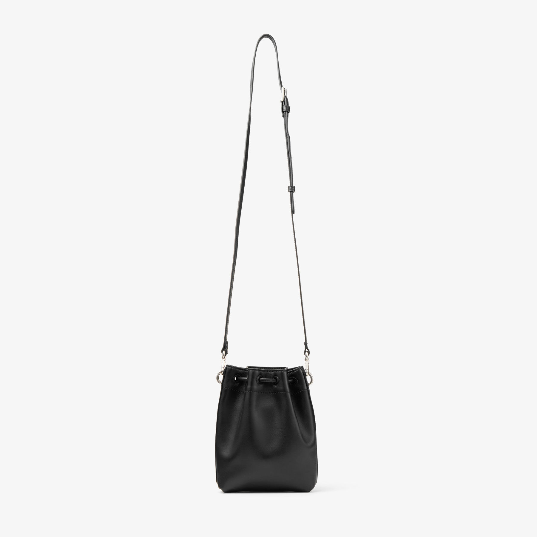 Cinch Mini
Black Leather Mini Bag - 6