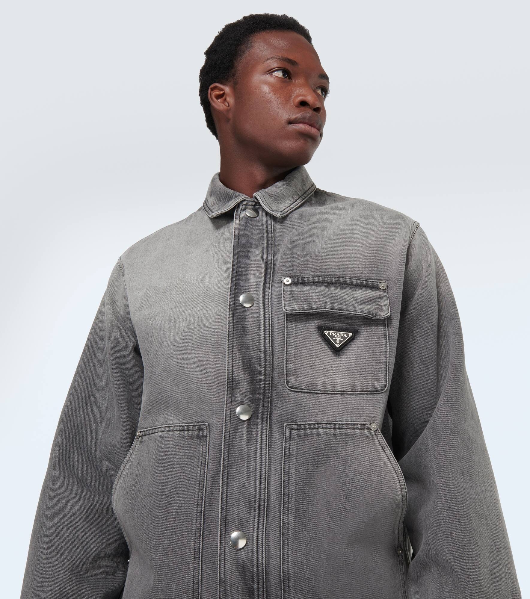 Denim overshirt - 6