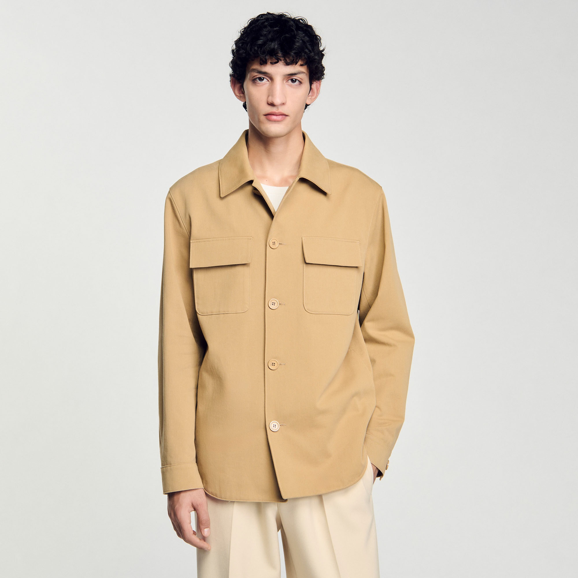 OVERSIZED SHIRT WITH POCKETS - 4