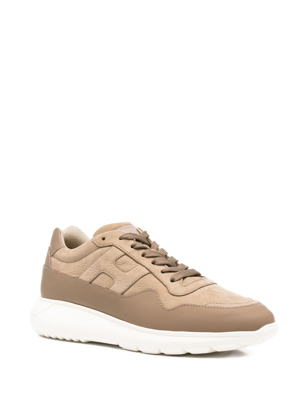 Interactive 3 leather sneakers - 2