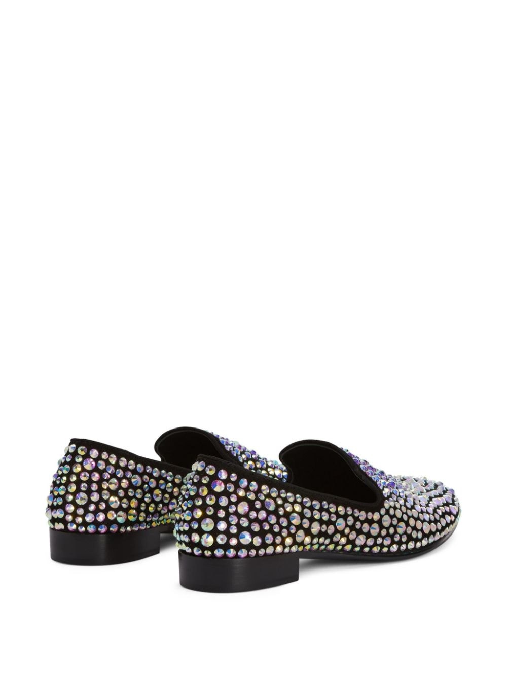 Marvin Caleido crystal-embellished loafers - 3