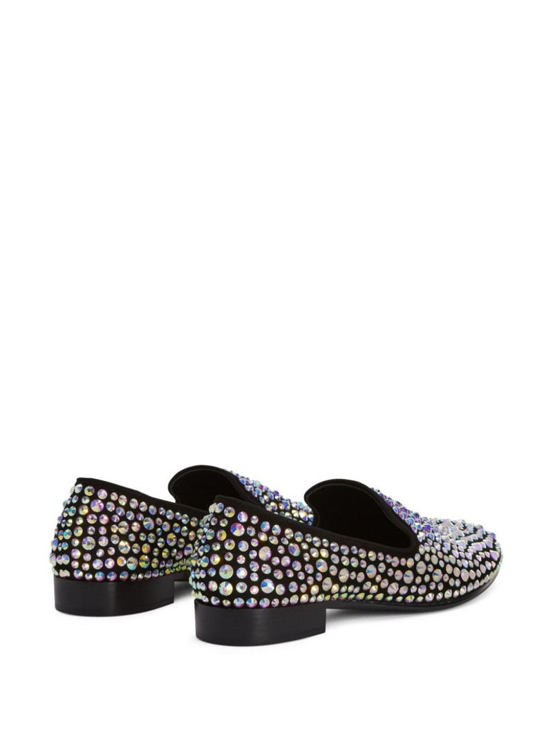 Marvin Caleido crystal-embellished loafers 3