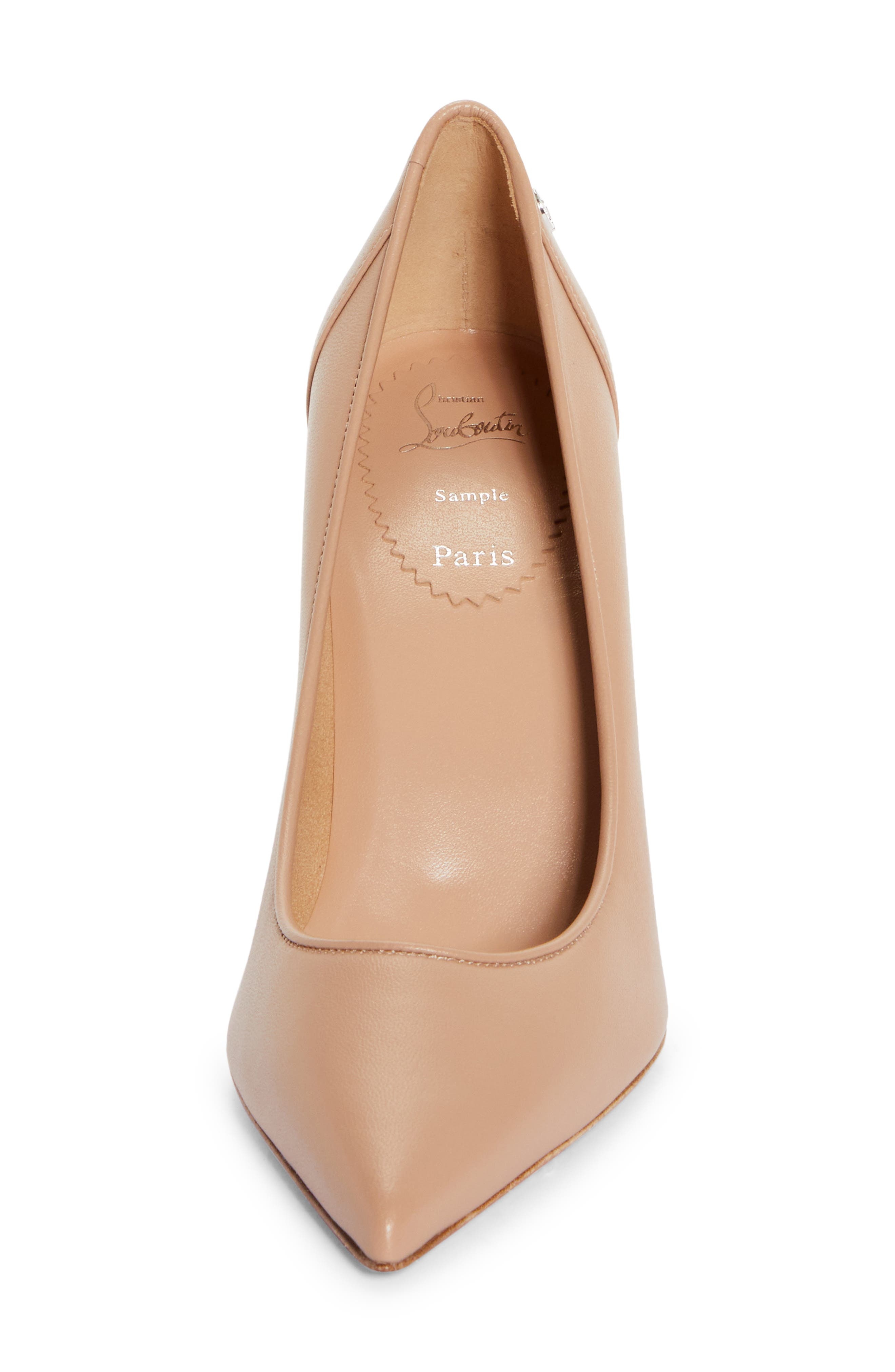 Christian Louboutin Sporty Kate Pointed Toe Pump in N295 Blush/Lin Blush at Nordstrom - 4
