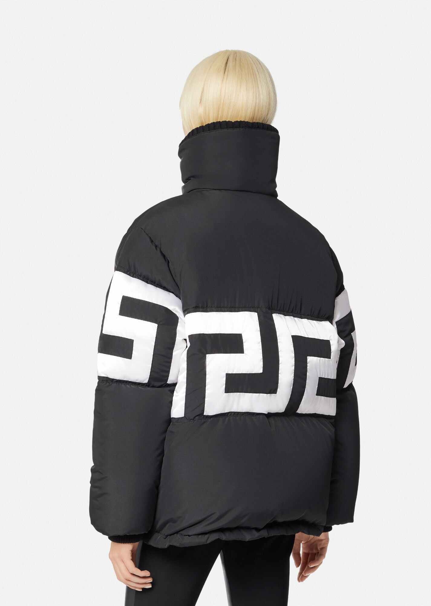 Greca Puffer Jacket - 3
