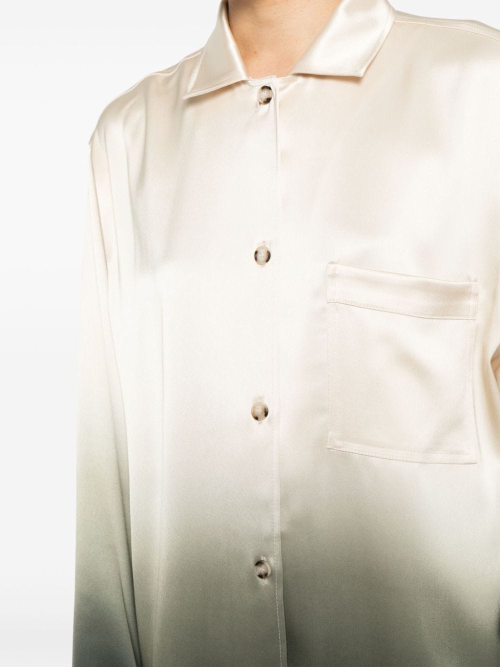 Jelmer ombrÃ©-effect satin shirt - 5