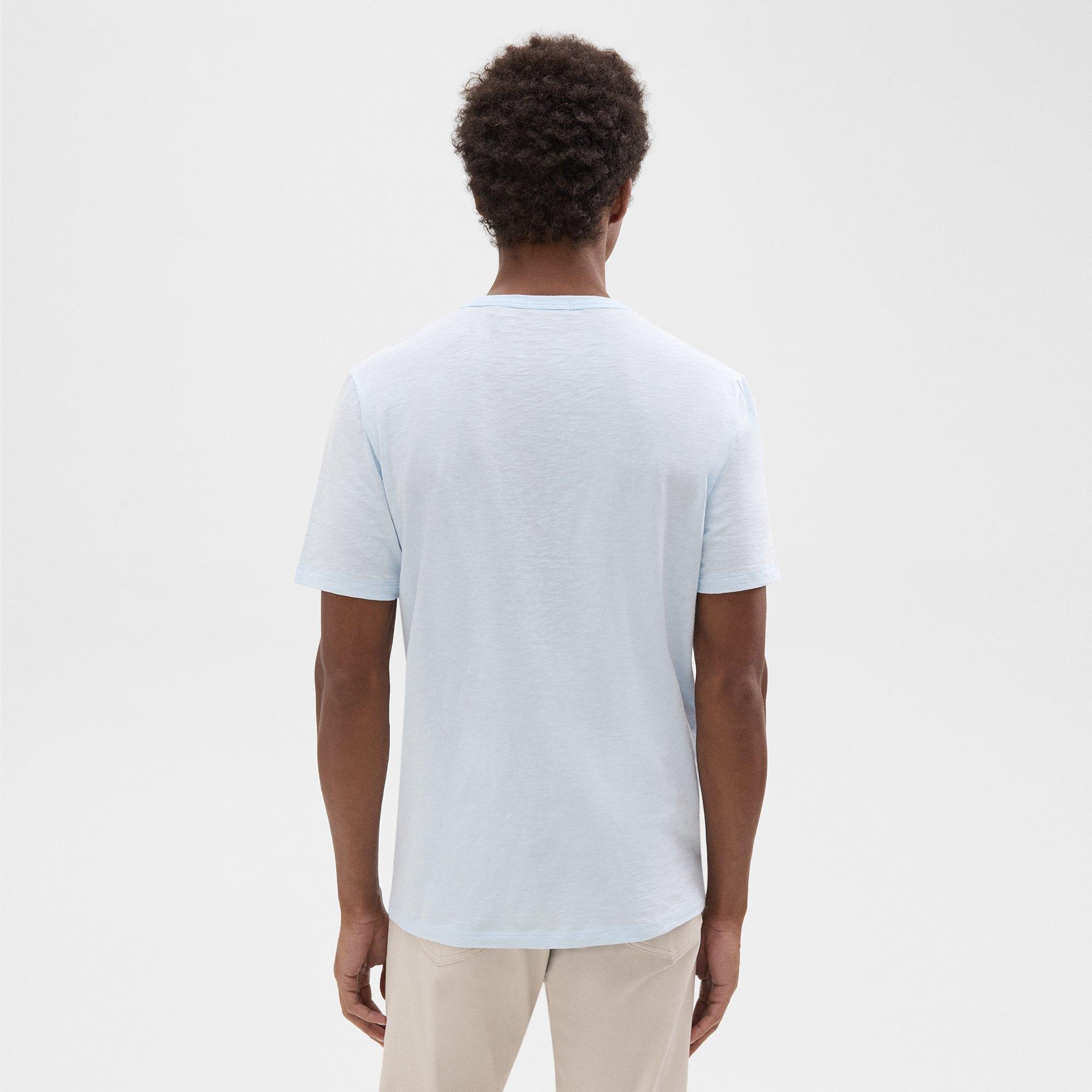 Essential Tee in Cosmos Slub Cotton - 4