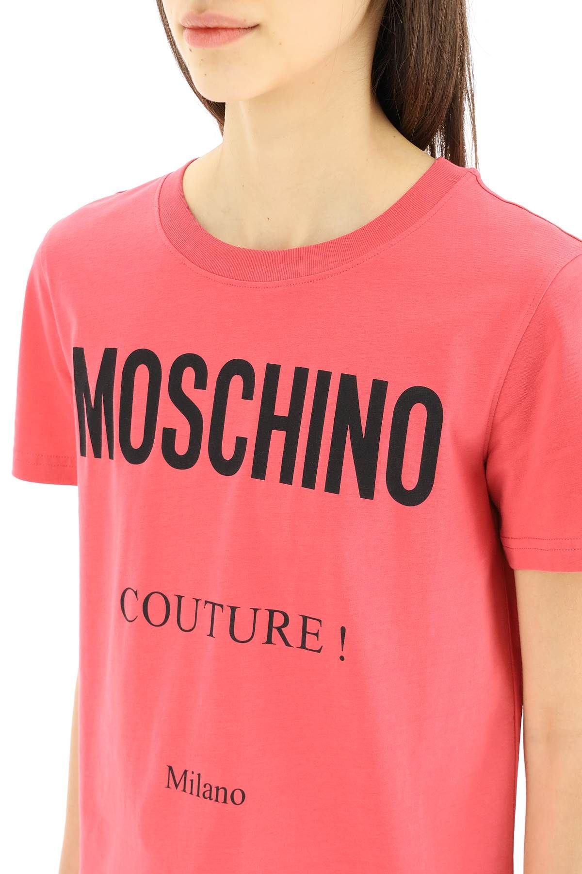 'MOSCHINO COUTURE' PRINT T-SHIRT - 5